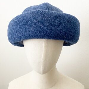 Betmar New York, Vintage Blue Cloche Style Beanie Hat